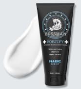 Bossman Fortify Intense Beard Conditioner for Men (Magic Scent) – Moisturizes, Replenishes & Prot...
