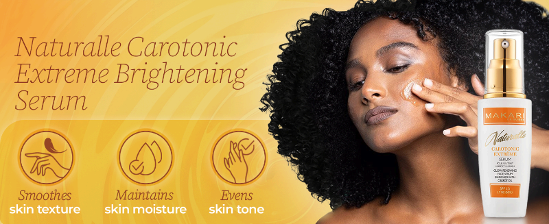 extreme carotonic brightening serum body face facial skin care natural