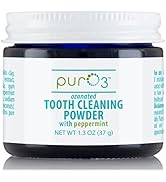 PurO3 Ozonated Toothpaste Powder – Fluoride Free Organic Remineralizing Tooth & Gum Cleaning – Na...