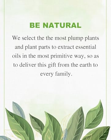 BE NATURAL