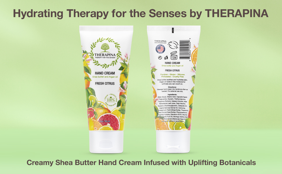 front and back view of hand cream small