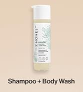 The Honest Company 2-in-1 Cleansing Shampoo + Body Wash for Sensitive Skin | Gentle for Baby | Na...