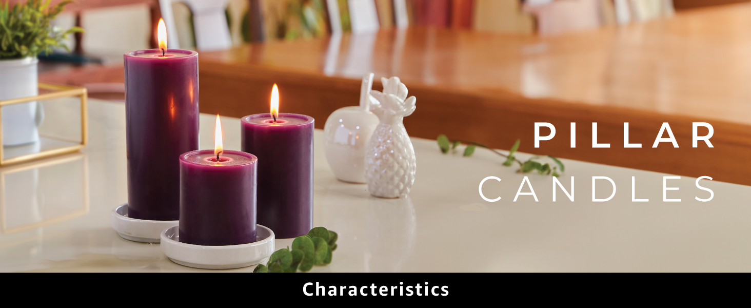 This set of candles are the perfect decoration for occasions and the perfect addition to any decor.