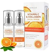Skin 2.0 Vitamin C Serum with Collagen - Anti-Aging & Dark Spot Remover - Dermatologist Tested Ko...