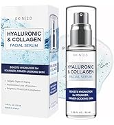 Skin 2.0 Hyaluronic Acid & Collagen Face Serum - Dermatologist Tested, Skin Tightening, Hydrating...