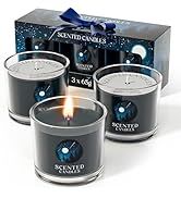 CHILLFLAME Candles for Men, Scented Candles Gifts for Men, Candles Gift Set for Him, 3 Scented Vo...