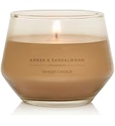 Yankee Candle Studio Medium Candle, Amber & Sandalwood, 10 oz