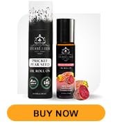 HerbElixir - Prickly Pear Facial Oil Roll On, Vitamin E Oil for Skin Face Roller or Ayurveda Skin...