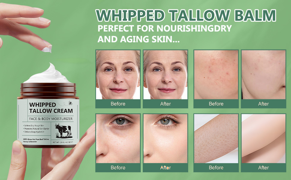 Beef Tallow for Skin