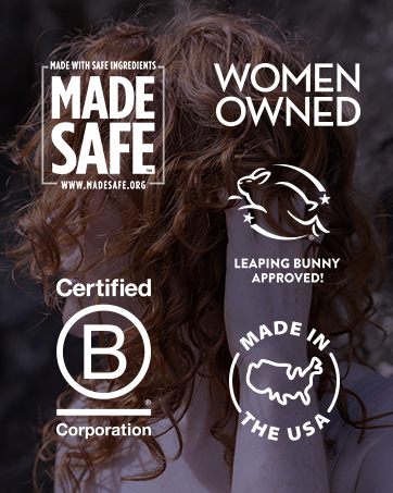 Leaping Bunny Women Owned Certified B Corp Made Safe American Made In USA