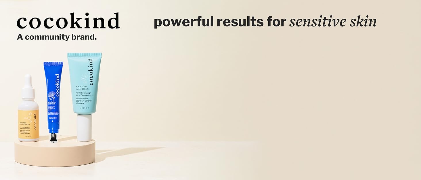 cocokind powderful results for sensitive skin