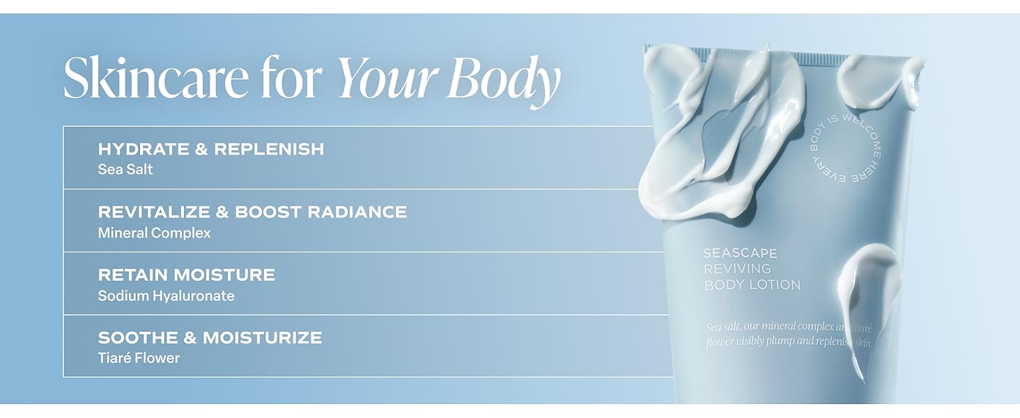 Skincare for your body