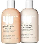 4U by Tia - Moisturizing Curly Hair Routine Treatment For Women & Men | 2-Piece Hemi15 Shampoo & ...
