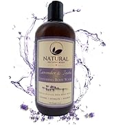Natural Escapes Lavender & Jojoba Soothing Body Wash | Calming Sulfate-Free Shower Gel for Soft, ...