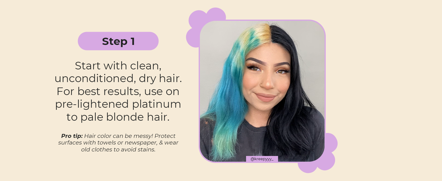 color depositing conditioner hair dye semi permanent temporary vegan natural women men tinted tint