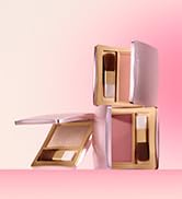Elizabeth Arden Blush compacts stacked on top of each other
