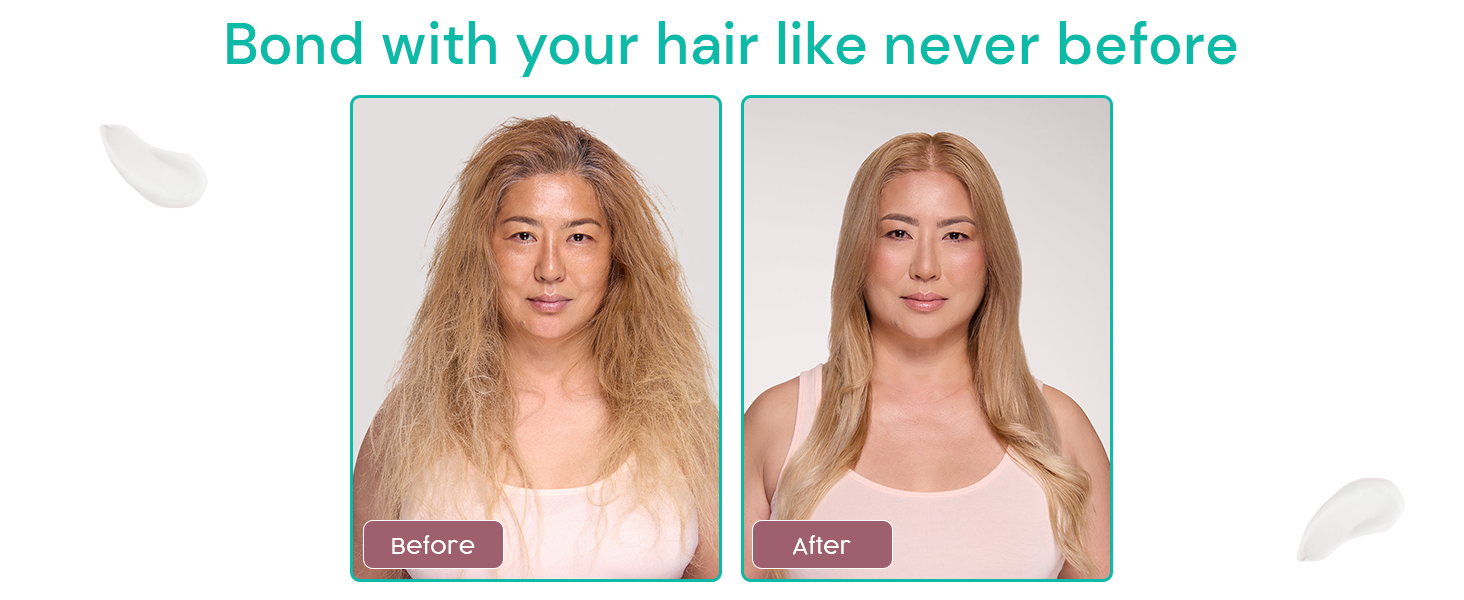 Hair repair system, treatment, Restore damaged hair, Strengthen hair bonds, Professional hair repair
