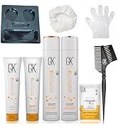 GK HAIR Tratamiento de Keratina Queratina The Best Consumer Box Kit (10.1 Fl Oz/300ml) Smoothing ...