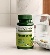Banyan Botanicals Ashwagandha Tablets – Organic Ashwagandha Root – Renowned Herbal Adaptogen for ...