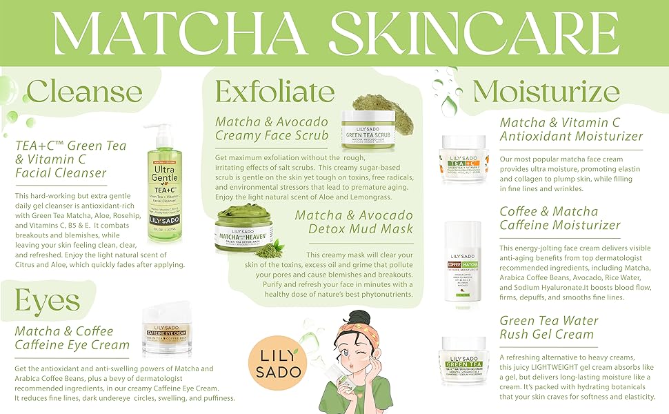 LILY SADO GREEN TEA AND VITAMIN C MOISTURIZER CREAM LOTION VEGAN CREAMS LOTIONS MOISTURIZERS vegan