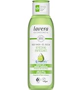 lavera Body Wash Refreshing - gentle cleansing with organic lime & lemongrass - pH-neutral - for ...