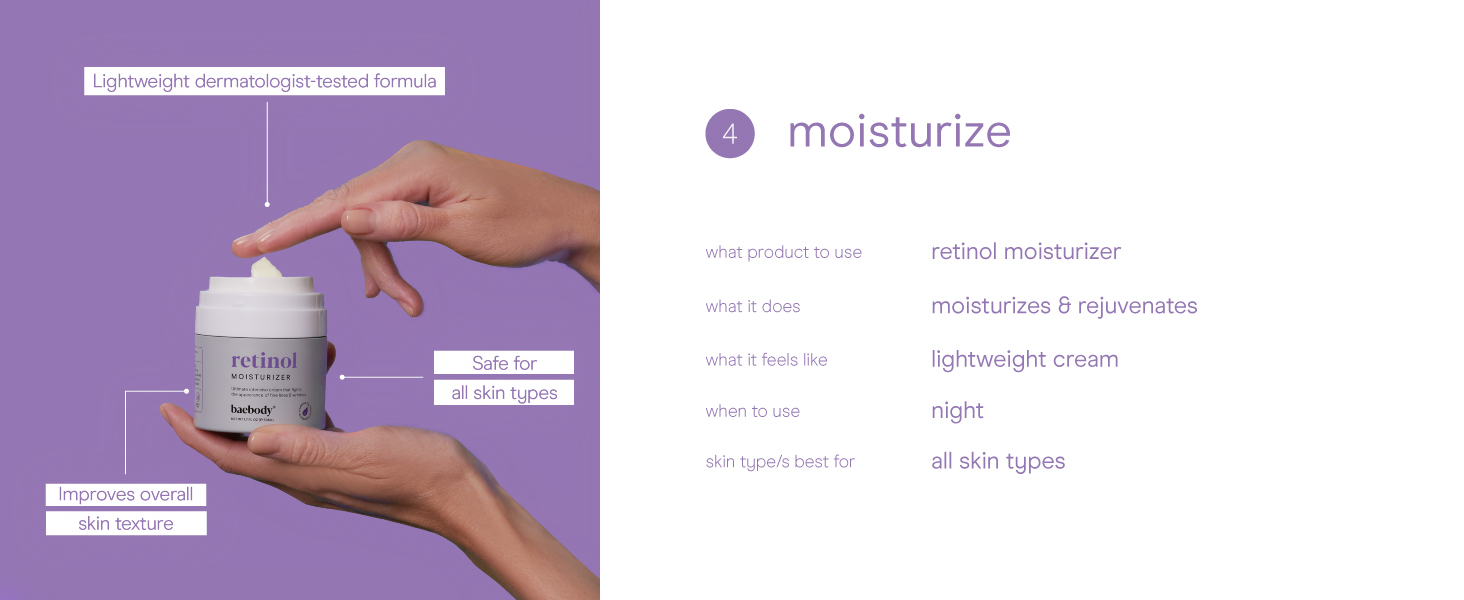 Baebody Retinol Moisturizer