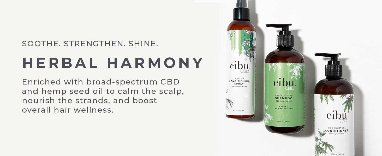 cibu shampoo and conditioner cibu for damaged dry, colored, frizzy, curly hair, all hair types