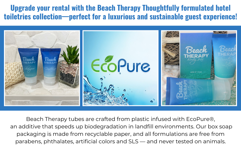 clean eco pure luxurious sustainable for high quality guest experience 