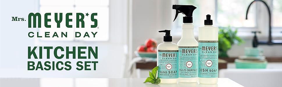 Mrs Meyers cleaning products