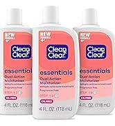 Clean & Clear Essentials Dual Action Facial Moisturizer, 0.5% Salicylic Acid Acne Medication to M...