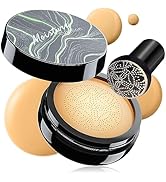 Air Cushion CC Cream - Moisturizing BB Cream Foundation, Long-Lasting Waterproof New Mushroom Hea...