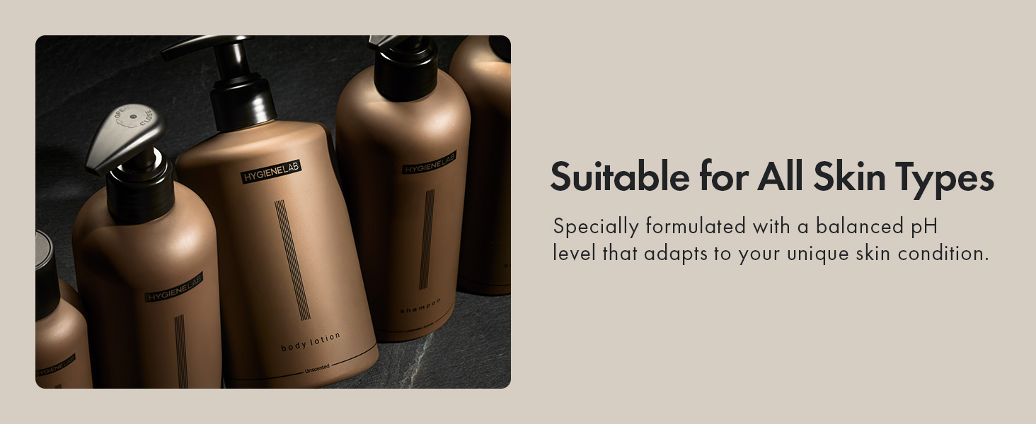 HygieneLab Mens Natural Body Lotion