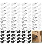 BENECREAT 90PCS Cabinet Shelf Pegs, 3 Colors Shelf Support Pegs with Non-Slip Sleeves, Screws Peg...