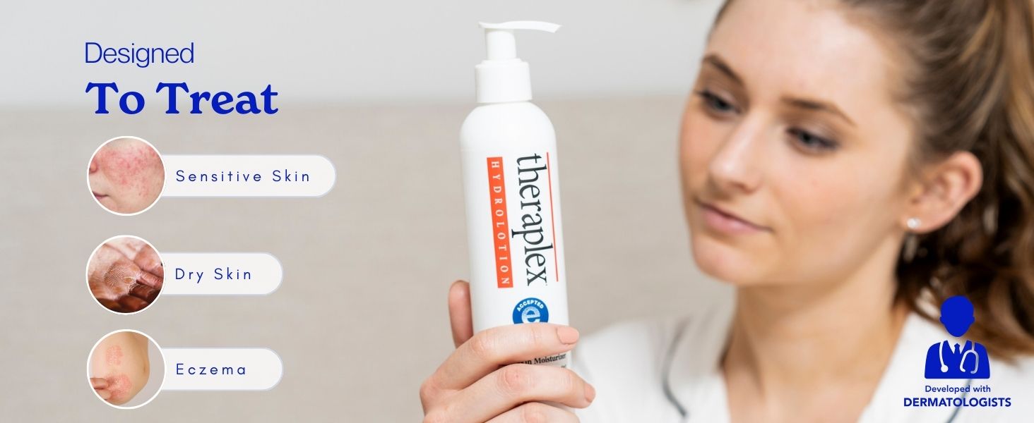 Design to treat sensitive skin, dry skin