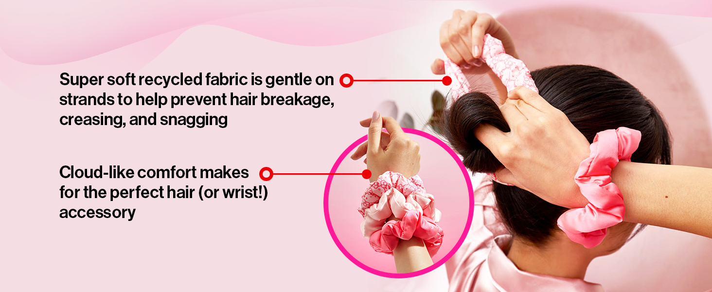 silk scrunchie