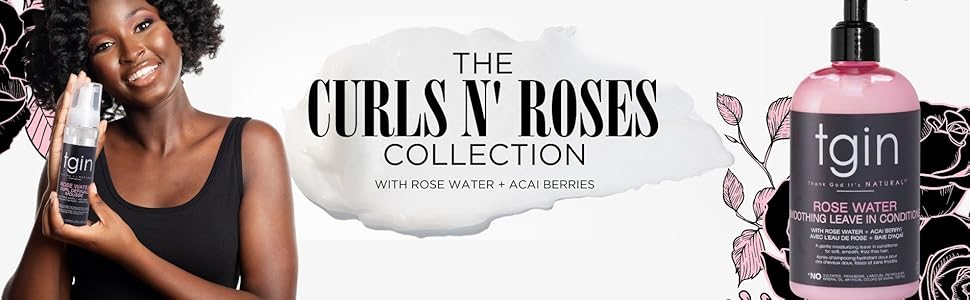tgin, conditioner, miracle, repair, Protective, Wavy, Natural, Curly, Dry, Damage, Moist, rose water