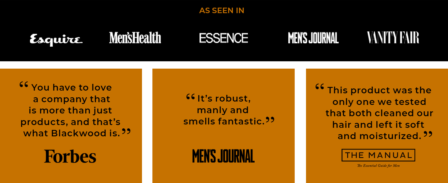 blackwood for men as seen in press