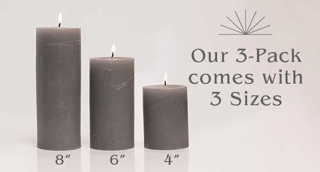Bask Mottled Candles