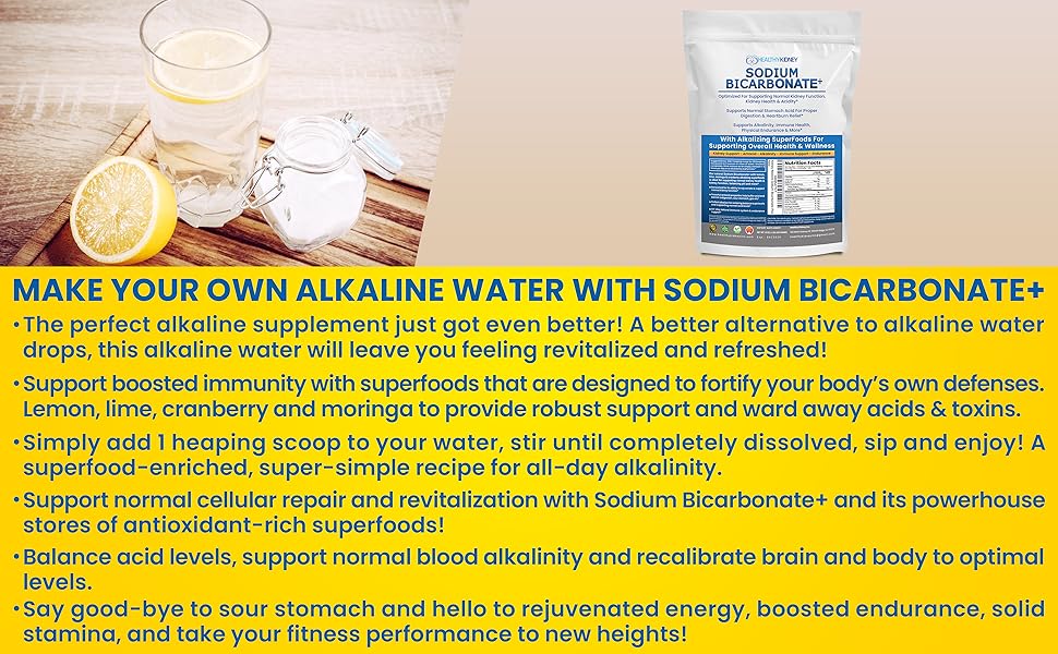 sodium bicarbonate powder, antacid