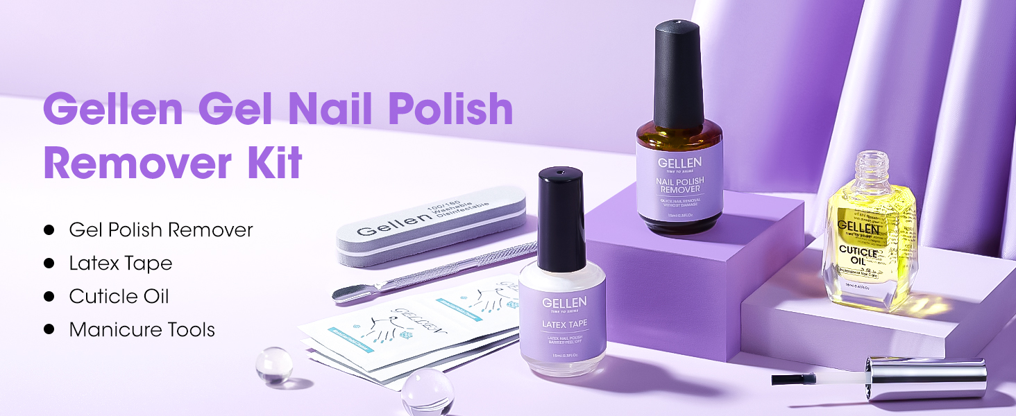 gel nail polish remover