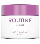 Routine Wellness Deep Conditioning Hair Mask for Dry Damaged Hair - Hydrating, Moisturizing Repai...