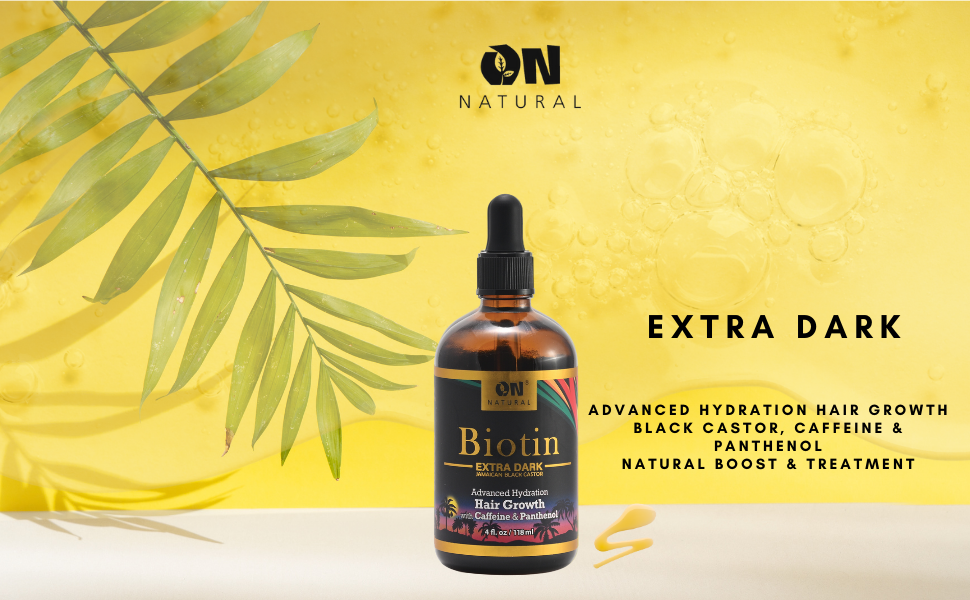 Jamaican Black Castor Oil, Biotin Oil, Extra Dark