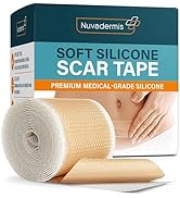 NUVADERMIS Silicone Scar Tape for Surgical Scars - 120