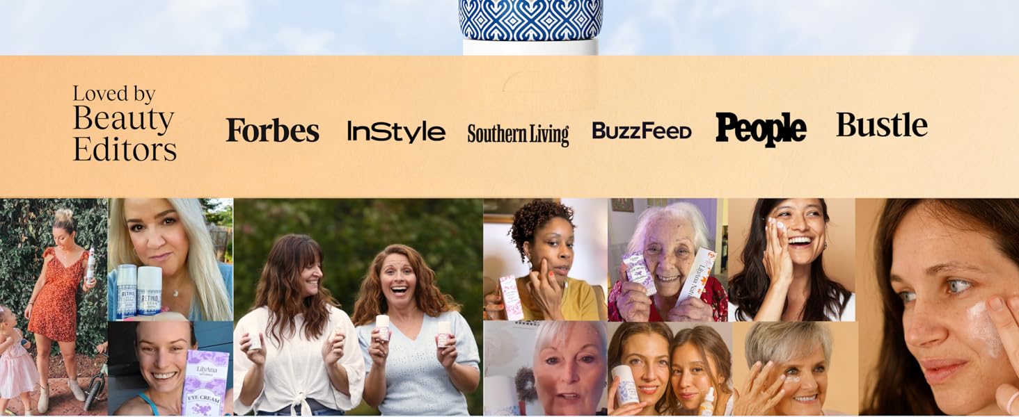 loved by beauty editors, forbes, instyle, buzzfeed, people
