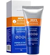 LINEDSON Hair Removal Cream for Men Private Parts, Mens Intimate Hair Removal Cream Painless Soot...