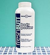 Fresh Body Fresh Butt Body Powder - Anti-Chafing Comfort Powder for Men and Women