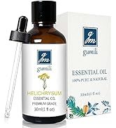Helichrysum Essential Oil, 100% Pure Undiluted Helichrysum Oil for Skin, Diffuser, Massage, Relax...
