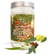 Dead Sea Collection Bath Salts Enriched with Eucalyptus - Natural Salt for Bath - Large 34.2 OZ. ...