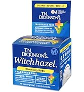 T.N. Dickinson's Witch Hazel Cleansing Pads, 60 Count