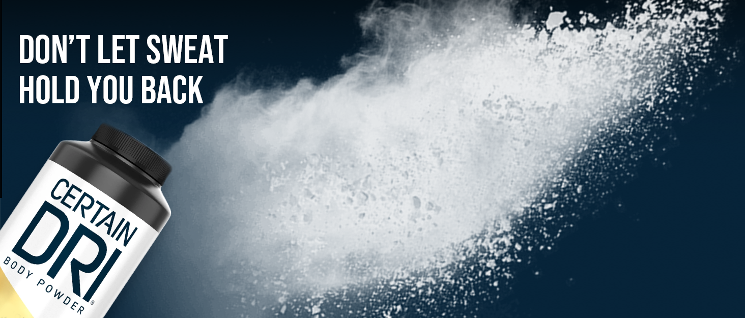 Certain Dri deodorant body powder 